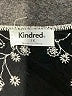 Kindred 100% Rayon Black Kimono Size 1X - photo 7