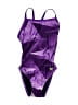 Speedo Graphic Purple One Piece Swimsuit Size Large (26) - photo 1