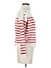Maje Stripes White Pullover Sweater Size Sm (1) - photo 4