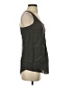 Odille Black Sleeveless Silk Top Size 0 - photo 4