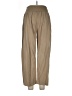 JOA Solid Tan Casual Pants Size L - photo 2