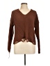 Planet Gold 100% Polyester Brown Pullover Sweater Size L - photo 1