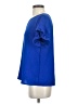 Shein 100% Polyester Blue Short Sleeve Top Size 4 - photo 5