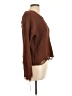 Planet Gold 100% Polyester Brown Pullover Sweater Size L - photo 4