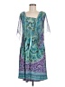 Cato Paisley Blue Casual Dress Size M - photo 1