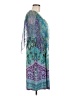 Cato Paisley Blue Casual Dress Size M - photo 4