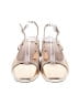 Sam Edelman Metallic Ivory Heels Size 10 - photo 2