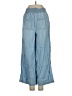 Happily Grey Blue Casual Pants Size S - photo 2