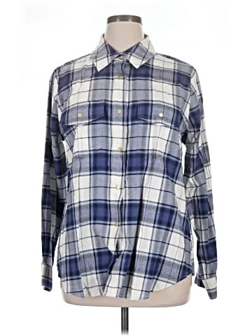 Lane Bryant Long Sleeve Button-Down Shirt (view 1)