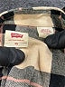 Levi's Plaid Gray Long Sleeve Blouse Size XS - photo 7