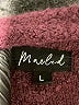 Marled Burgundy Turtleneck Sweater Size L - photo 7