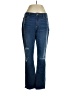 a.n.a. A New Approach Hearts Blue Jeans Size 12 - photo 1