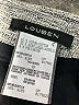 Louben Chevron-herringbone Gray Formal Skirt Size 8 - photo 4