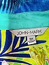 John Mark Tropical Blue 3/4 Sleeve Button-Down Shirt Size 3X - photo 7