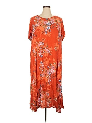Woman Within Casual Dress (view 1)