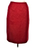 Le Suit 100% Polyester Red Formal Skirt Size 16 - photo 1