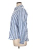 Alexander Jordan 100% Rayon Stripes Blue Long Sleeve Button-Down Shirt Size XL - photo 5