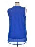 Adrienne Vittadini Blue Sleeveless Top Size XL - photo 2