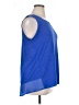 Adrienne Vittadini Blue Sleeveless Top Size XL - photo 4