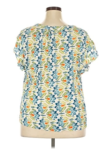 RACHEL Rachel Roy Short Sleeve Blouse (view 2)