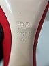 Fendi Color Block Red Heels Size EU 38 - photo 6