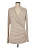 Antonio Melani Tan Long Sleeve Blouse Size M - photo 1