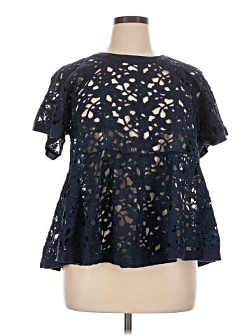 Eri + Ali Short Sleeve Blouse (view 1)