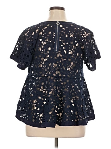Eri + Ali Short Sleeve Blouse (view 2)