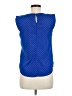 Candie's 100% Polyester Blue Sleeveless Blouse Size M - photo 2