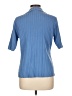 Appleseeds Blue Short Sleeve Turtleneck Size L - photo 2