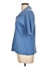 Appleseeds Blue Short Sleeve Turtleneck Size L - photo 5