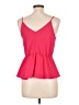 Monteau Red Sleeveless Blouse Size L - photo 2
