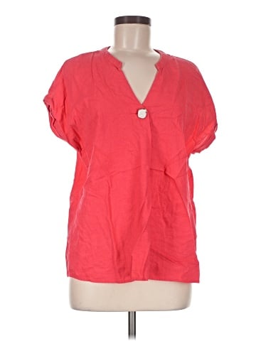 Ellen Tracy Short Sleeve Blouse (view 1)