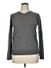 Lafayette 148 New York 100% Wool Gray Pullover Sweater Size XL - photo 1