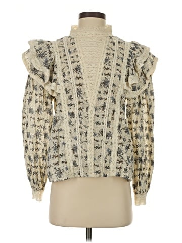 MNG 3/4 Sleeve Blouse (view 1)