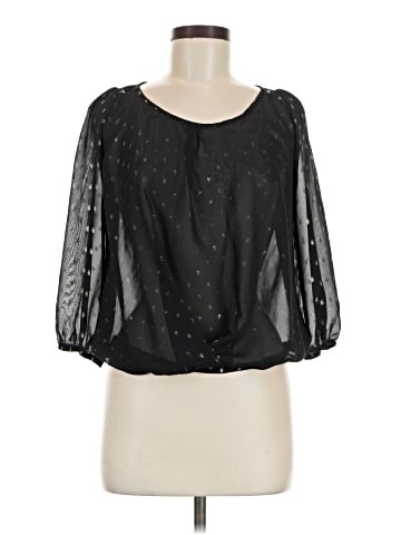 Iz Byer 3/4 Sleeve Blouse (view 1)