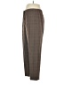 Amanda Smith Plaid Brown Dress Pants Size 14 Petite - photo 5
