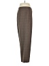 Amanda Smith Plaid Brown Dress Pants Size 14 Petite - photo 4
