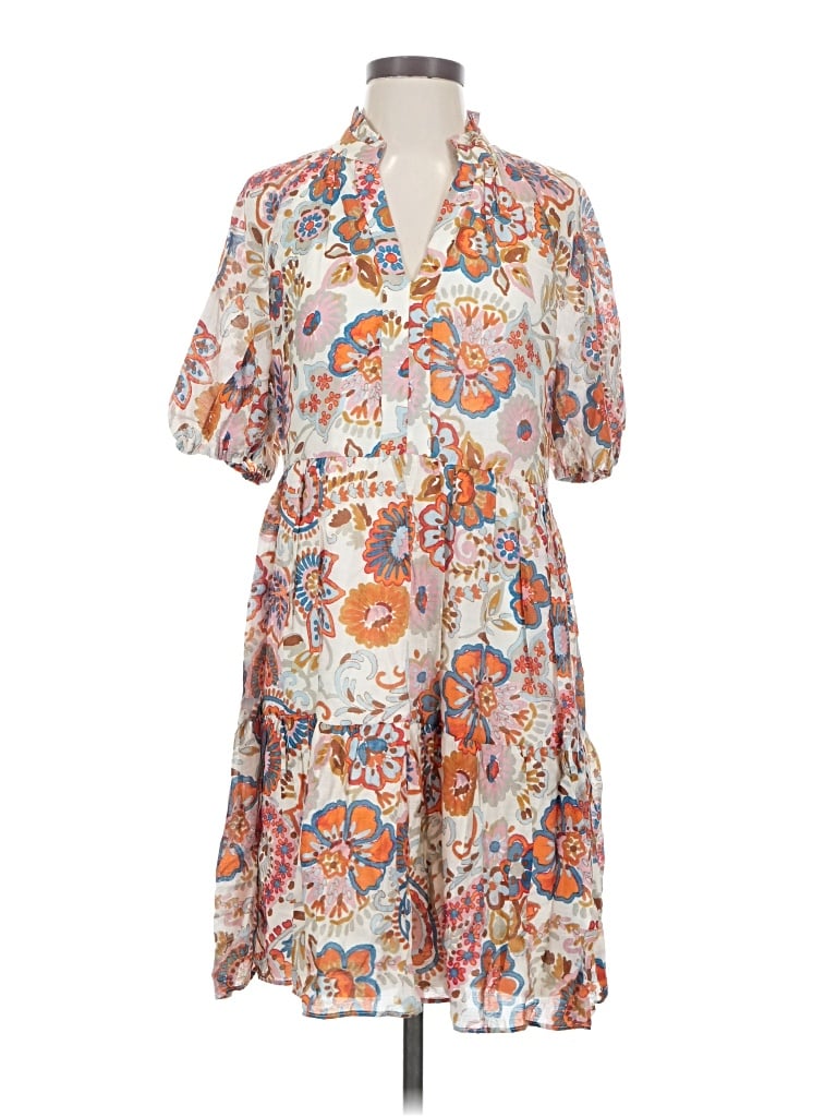 Pre-owned 1.state Casual Dress In Orange
