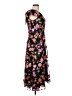 Xscape 100% Polyester Floral Black Blue Cocktail Dress Size 12 - photo 4