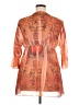 Daniel Benjamin 100% Polyester Orange Kimono Size XL - photo 2