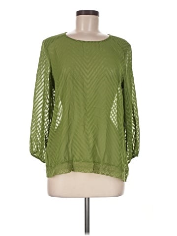 Eclair 3/4 Sleeve Blouse (view 1)