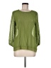 Eclair 100% Polyester Green 3/4 Sleeve Blouse Size M - photo 1