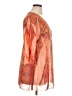Daniel Benjamin 100% Polyester Orange Kimono Size XL - photo 4