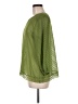 Eclair 100% Polyester Green 3/4 Sleeve Blouse Size M - photo 5