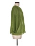 Eclair 100% Polyester Green 3/4 Sleeve Blouse Size M - photo 4