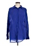 Fabletics Blue Long Sleeve Blouse Size M - photo 1