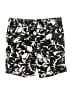 Mario Serrani Print Black Shorts Size 12 - photo 1