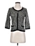 Susina Tweed Gray Silver Cardigan Size S - photo 1