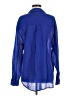 Fabletics Blue Long Sleeve Blouse Size M - photo 2